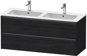 Duravit Waschtischunterbau Ketho.2 1280x550x480mm eiche schwarz