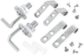 IDS Scharnier-Umbausatz für WC-Sitz TIZIO chrom IDEAL STANDARD