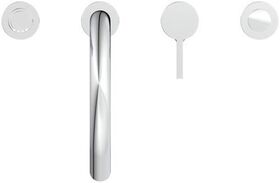 IDS 4-Loch-Badearmatur JOY mit Auslauf chrom IDEAL STANDARD