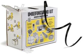 Umreifungsband Breite 12,7mm Stärke 0,55mm Länge 600m PP schwarz TRANSPAK