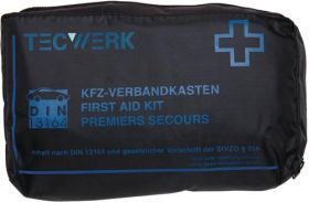 KFZ Verbandtasche ultraTRAFFIC BAG B150xH70xT240ca.mm schwarz TECWERK