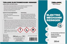 Elektro-Mechanik-Reinigerspray, 200ml- VPE: 1