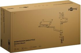 Deluxe Monitorhalterung mit Laptop-Arm- VPE: 1