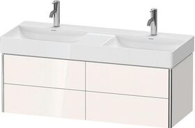Duravit Waschtischunterbau XSQUARE 397x1184x460mm 4 Schubk Steingr sdm