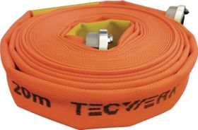 Bau-/Industrieschlauch ID 75mm L.20m leuchtorange Rl.TECWERK