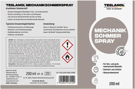 Mechanikschmierspray- VPE: 1