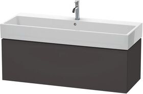 Duravit Waschtischunterbau L-CUBE 394x1184x459mm graphit supermatt