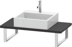 Duravit Konsole L-CUBE 30 St. 1 Auss 480 graphit supermatt