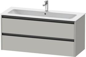 Duravit Waschtischunterbau Ketho.2 1210x550x480mm betongrau matt