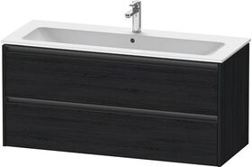 Duravit Waschtischunterbau Ketho.2 1210x550x480mm eiche schwarz
