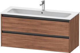 Duravit Waschtischunterbau Ketho.2 1210x550x480mm nussbaum natur