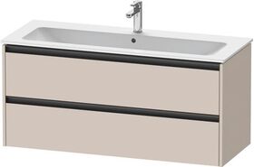 Duravit Waschtischunterbau Ketho.2 1210x550x480mm taupe matt