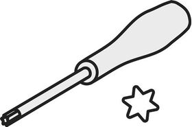 Torx-Schraubendreher ISO SDR T06P Bruttogewicht 31,4g PRAMET