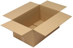 Faltkarton 1-wellig Maße 610x380x280mm Qualität 1.30 C braun TRANSPAK - VPE: 25