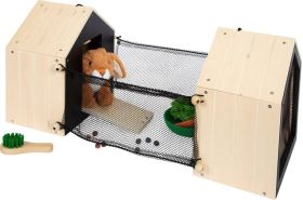 small foot  Hasenstall mit Auslauf