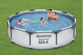 Steel Pro Max™ Frame Pool-Set, rund 305c