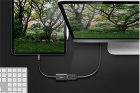 USB-C™-auf-HDMI™-Adapter, Schwarz- VPE: 1