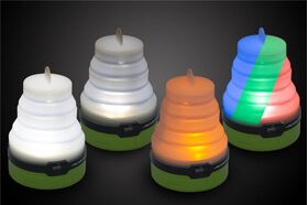 LED-Campingleuchte, 3-in-1, faltbar- VPE: 1