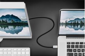 Adapterkabel USB-C™ auf DisplayPort™, 3 m, 3m- VPE: 1