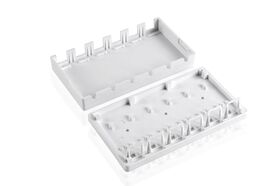 Keystone-Leergehäuse 6-port- VPE: 1