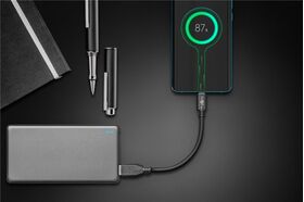 Sync & Charge Super Speed USB-C™ auf USB A 3.0 Ladekabel, 0.15m- VPE: 1