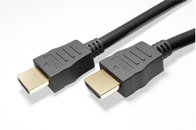 High-Speed-HDMI™-Kabel mit Ethernet, 1m- VPE: 10