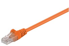 CAT 5e Patchkabel, U/UTP, orange, 1.5m- VPE: 1