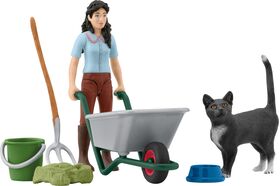 Mini-Playset Ausmist-und Pflegeset