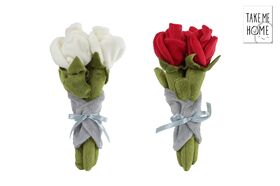 Take Me Home Strauß mit 3 Rosen, 2-f.sor