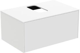 IDS Schubladenfront CONCA für WTU, 802x370mm weiß matt IDEAL STANDARD