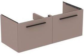 IDS Waschtischunterschrank i.life B 1200x505x440mm, 2 Auszüge Greige matt IDEAL STANDARD