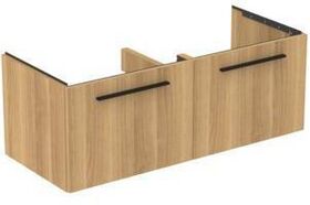 IDS Waschtischunterschrank i.life B 1200x505x440mm, 2 Auszüge Eiche Natur IDEAL STANDARD