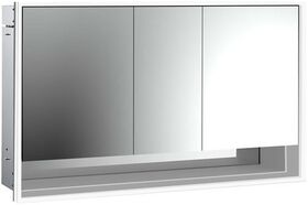 Emco LED-Lichtspiegelschrank LOFT UP 1600x733mm 3-t Unterf. alu/spiegel EMCO