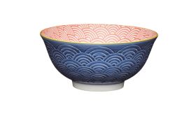 Mikasa  MIK Bowl Blue Arc blau 15.5 - 4 VPE