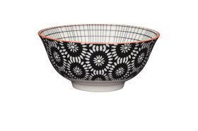 Mikasa  MIK  Bowl Black Tile sw15.5 - 4 VPE