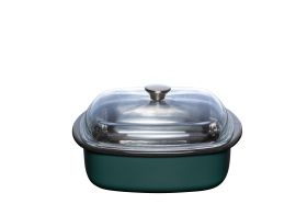 RIESS  Dampfgarer 28x28cm mGD 3t teal