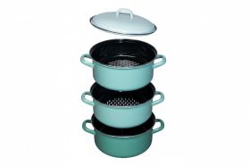 RIESS  Dampfgarer 22cm 4t n.gr mixed