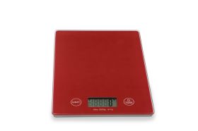 WEIS  WEIS Küchenwaage bis 5 kg rot