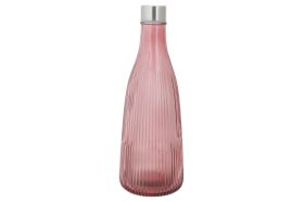 COSY & TRENDY  Flasche Atla 1l H28cm maroon - 6 VPE