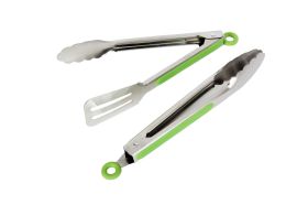 Fresh Choice  Zange 27cm 2er-Set grün ES
