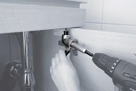 Winkelschraubvorsatz 1/4 Zoll Drehmom.max.14 Nm 400min-¹ WIHA