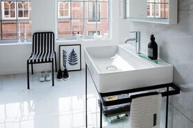 Duravit Glaseinleger DURASQUARE für Metallkonsole 003111/112 cubic line