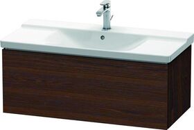 Duravit Waschtischunterbau L-CUBE 1020x481x405mm nussbaum gebürstet