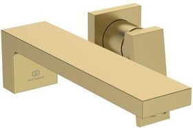 IDS Wand-Waschtischarmatur EXTRA Ausladung 210mm brushed gold IDEAL STANDARD