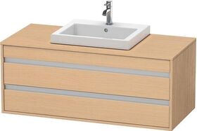 Duravit Waschtischunterbau KETHO 550x1200x496mm eiche natur