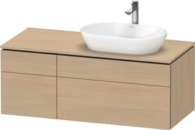 Duravit Waschtischunterbau L-CUBE 1220x482x550mm medi Ei o ES