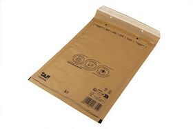 Luftpolsterversandtasche Innenmaß 210x335mm Außenmaß 240x345mm A4 Papier/Ku. - VPE: 100