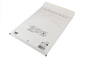 Luftpolsterversandtasche Innenmaß 300x445mm weiß SK-Verschlus TRANSPAK - VPE: 100