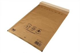 Luftpolsterversandtasche Innenmaß 300x445mm braun SK-Verschluss TRANSPAK - VPE: 100