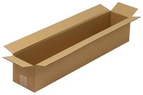 Faltkarton 1-wellig Maße 800x150x150mm B1 Qualität 1.3B braun TRANSPAK - VPE: 25